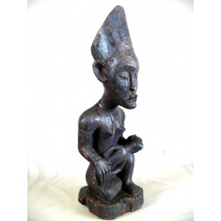 Statuette de maternité Yombé de RDC