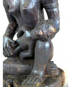 Statuette de maternité Yombé de RDC