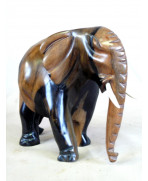 Eléphant en ébène royal
