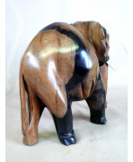 Eléphant en ébène royal