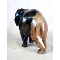 Eléphant en ébène royal