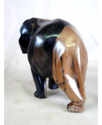 Eléphant en ébène royal