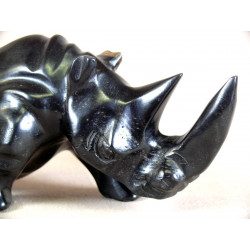 Rhinocéros en ébène