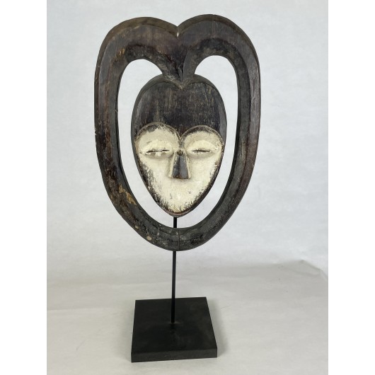 Masque Kwele du Gabon