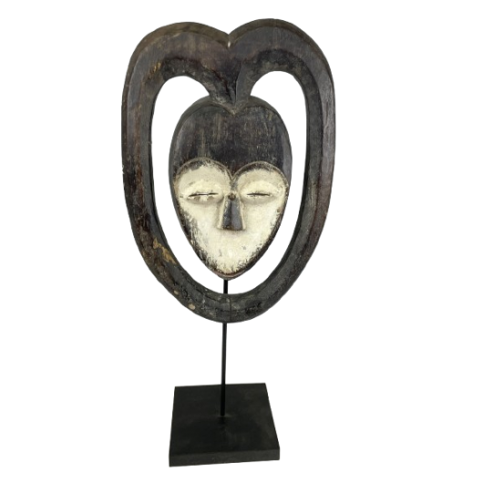 Masque Kwele du Gabon