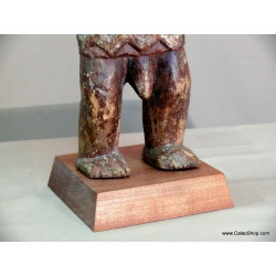 Socle pour statue sapelli