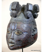 Casque Gélédé Yoruba