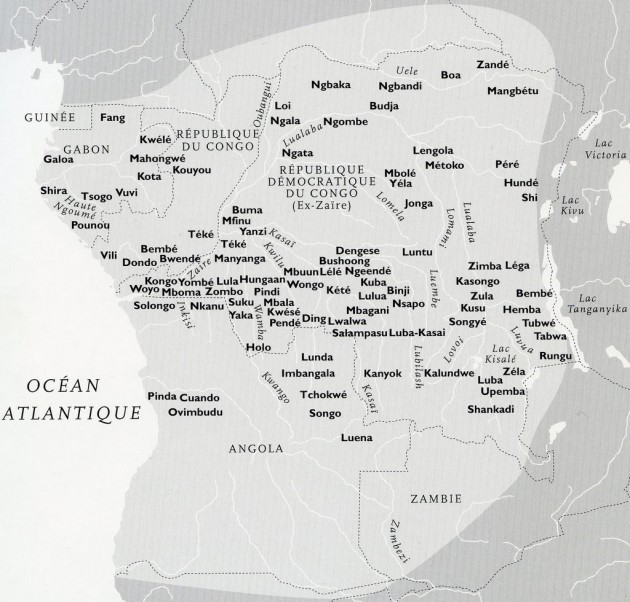 Carte Gabon 