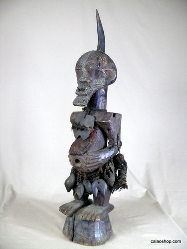 statue fétiche Songyé